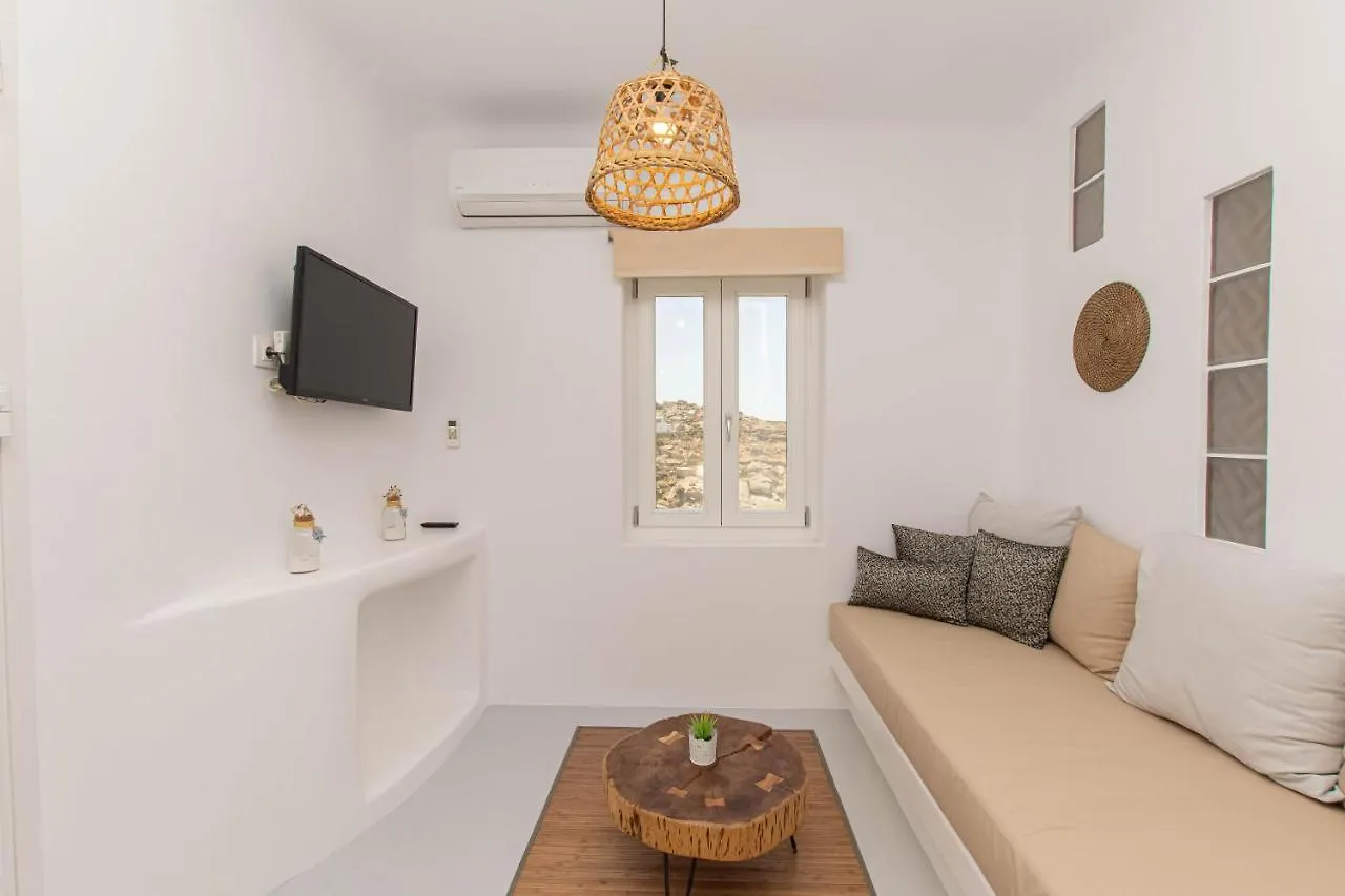 מלון דירות Mykonos Town Overview Mykonos Apartments יוון
