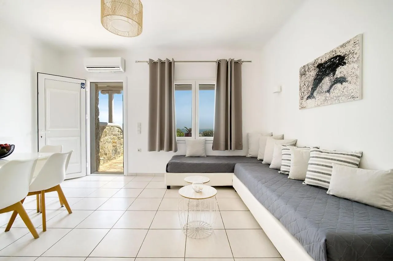 מלון דירות Mykonos Town Overview Mykonos Apartments יוון