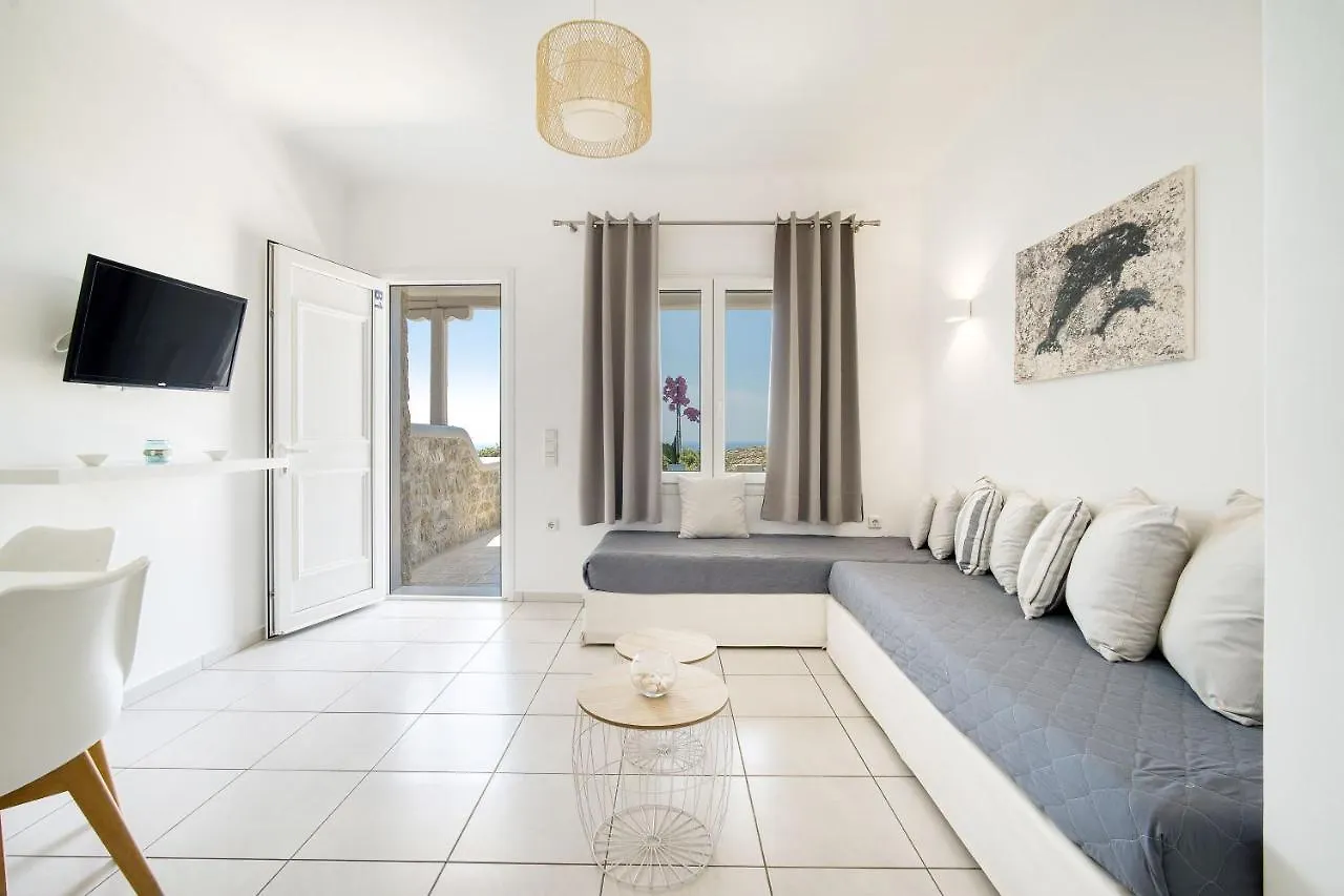 Mykonos Town Overview Mykonos Apartments יוון