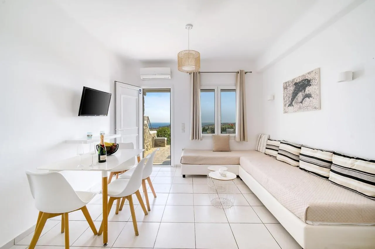 Mykonos Town Overview Mykonos Apartments יוון